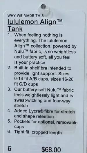 Lululemon Align Tank Top thumbnail 4