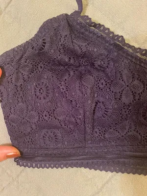 Navy Lace Bralette thumbnail 3