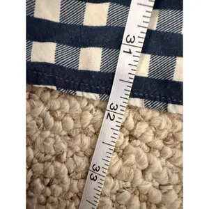 Vineyard‎ Vines Gingham Dress Blue White Sleeveless Southern Preppy Game Day XS thumbnail 7