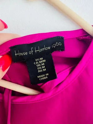 House of Harlow 1960 Sleeveless Fuchsia Maxi Dress thumbnail 2