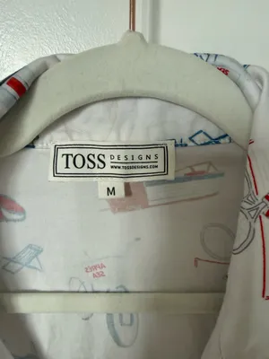 TOSS Designs Lounge Pajama Shorts Medium - Apres Sea thumbnail 4