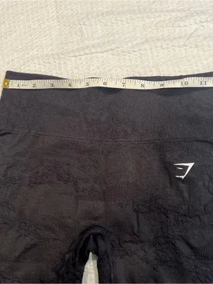 Gymshark black shorts women Small thumbnail 2