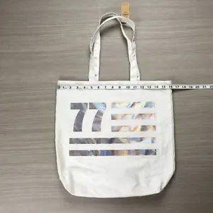 ✨HP✨American Eagle Outfitter AEO Metallic Holographic Canvas Tote Bag✨ thumbnail 6