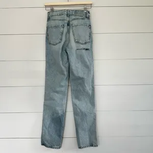 Revice Women’s 24 Ex Boyfriend Player One Wash Jeans NWT Butt Slit thumbnail 6
