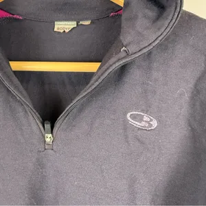Icebreaker Women's Bodyfit 260 Merino Wool 1/4 Zip Base Layer Size Medium thumbnail 3