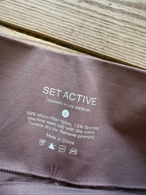 Set active high-rise leggings size s thumbnail 2