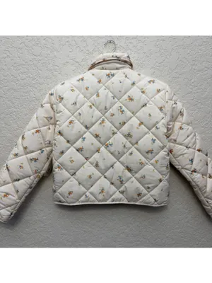No Boundaries Quilted Bow Jacket Size Small thumbnail 7
