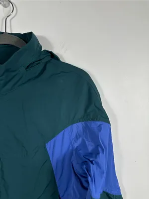 Lululemon Evergreen Cropped Full-Zip Hoodie Size 4 Green Jasper Wild‎ Indigo thumbnail 6