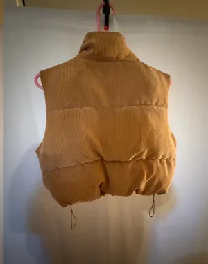 Corduroy Puffer Vest thumbnail 3