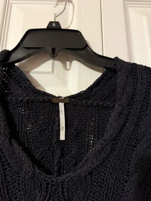 Free People Knit Sweater Oversized M thumbnail 2
