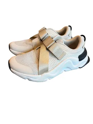 Sorel Kinetic RNEGD Strap Sneakers White Black Casual Active Size 7.5 Women's thumbnail 7