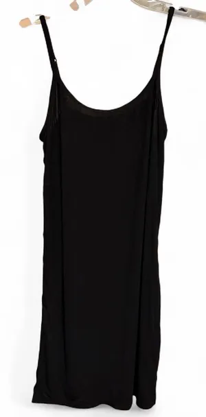 Classic Black Slip Dress thumbnail 1