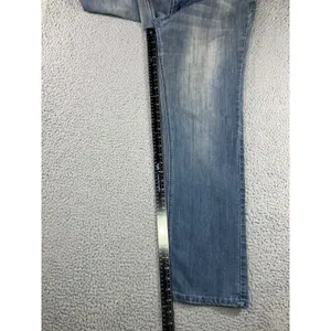 Vtg‎ Embellished Straight Leg Jeans Women 14 35x31 Stretch Y2K Western Outdoor thumbnail 5