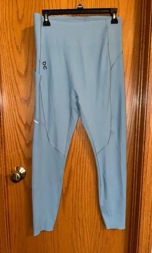 On Cloud Women’s Blue Movement Tights thumbnail 1