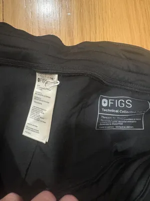 Figs Size XXL Jogger Pants with Drawstring and Zip Pocket thumbnail 2