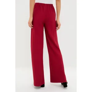 Staud NWT Stroll Pant in‎ Pomegranate Red Size Small thumbnail 3