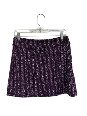 NEW Tranquility Active Skort in Sparkle Plum Purple - Size M thumbnail 2