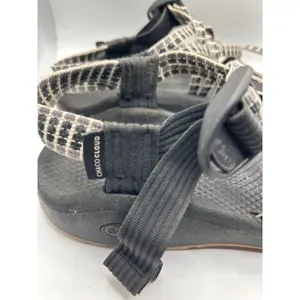 Chaco Z Cloud X Sandals Womens 6 Black White Pixel Grid Strappy Athletic Hiking thumbnail 5