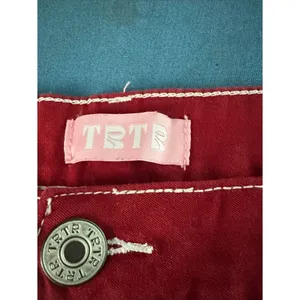 TRTR Red Cargo Pants with Contrast Stitching Size undefined thumbnail 3