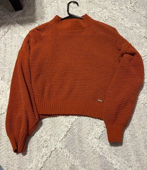 Orange Hollister sweater  thumbnail 1