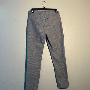GAP Gray Signature Skinny Ankle Pants Checkered Red and Black SZ 6 High-Rise thumbnail 8