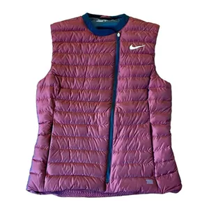 Nike Golf 700 down fill assymetrical puffer vest small thumbnail 2