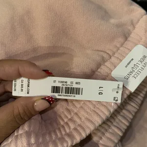 PINK new IVY FLEECE WIDE-LEG‎ SWEATPANTS thumbnail 8