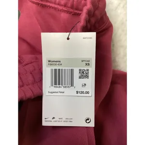 Nike Womens Tech Fleece Mid Rise Joggers FB8330-634 Berry‎ Pink XS NWT.. thumbnail 8