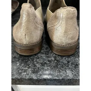 Clarks Collection Camzin Maple Low Boots Bootie Size 10 Booties Metallic Gold thumbnail 6