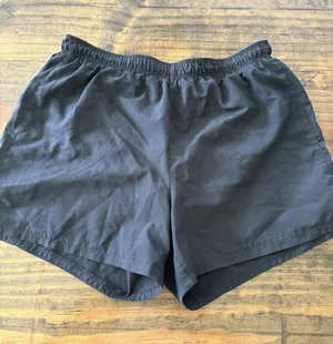 Nike Dri-Fit Lined Athletic Shorts Womens Stretchy Drawstring Small Black thumbnail 1