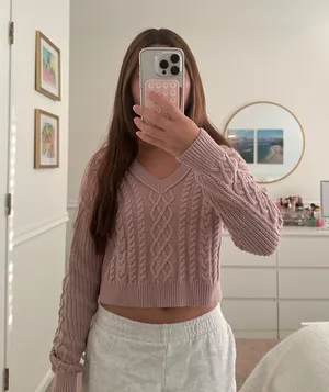 Cable Knit Sweater thumbnail 1