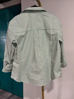 Antrhopology NWT Maeve Kate 100% Cotton Classic Buttondown Shirt thumbnail 9