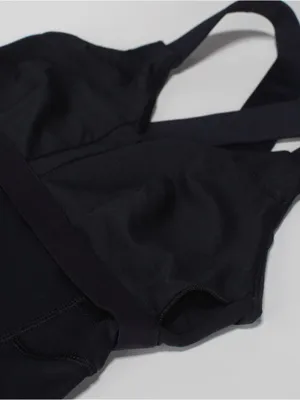 Lululemon Push your limits tank bra top black activewear yoga Pilates gym 10 thumbnail 5