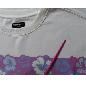 Playboy by PacSun White Surf Classic Hibiscus Floral Crewneck Sweatshirt Womens thumbnail 6