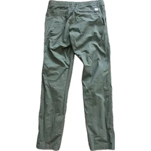 Vuori Womens Ripstop Pant Army Green Small Organic Cotton Modern Slimmer‎ Fit thumbnail 8