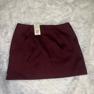 NWT A New Day Red Maroon Satin Mini Skirt size 12 thumbnail 4