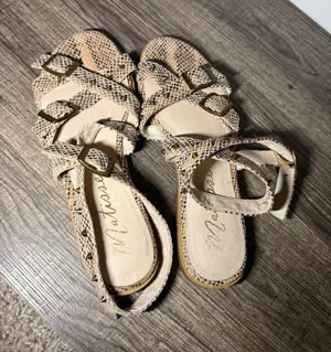 Matisse studded snakeskin sandals thumbnail 1