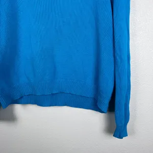 Lauren‎ Ralph Lauren Women's Knit Sweater Blue Sz XL thumbnail 4