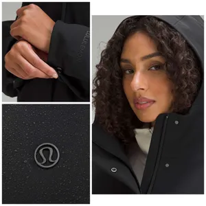 Lululemon RepelShell Cinch Back Rain Jacket Waterproof Windproof Velour Lined 12 thumbnail 4