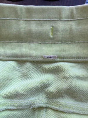 Lululemon Scuba High-Rise Cropped Jogger Sz 8 Wasabi Green Neon Yellow Athlete thumbnail 8