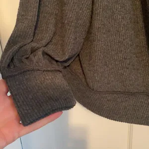 Free People NWT ‘Main Squeeze’ gray oversized cozy slouch top, size medium thumbnail 5