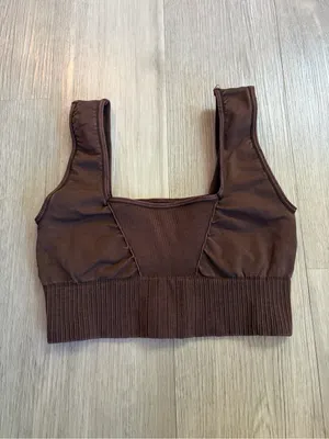 NEW Free People Movement Good Karma Square-neck Sports Bra XS/S thumbnail 5