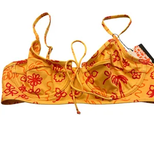 New bikini top inner realm wildfox from Free People yellow size Large thumbnail 3