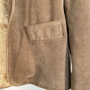 Vintage 70's Gary Gordon Outerwear Tan Suede Leather Jacket Coat Womens XS thumbnail 3