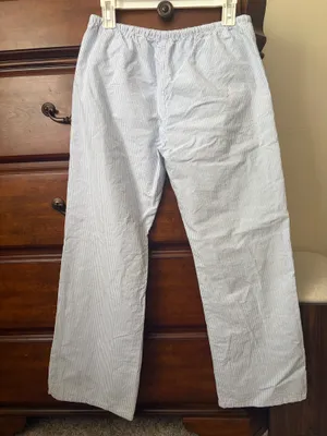 Brandy Melville John Galt Blue & White striped pants thumbnail 2
