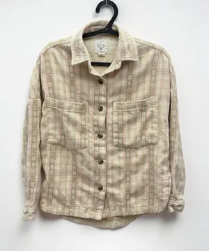 Billabong Womens Saltwater‎ Tides Plaid Shacket thumbnail 1