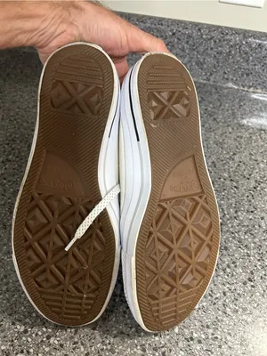 Converse Low-Top Canvas Sneakers in Off-White thumbnail 7