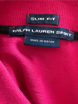 Ralph Lauren Sport Iconic Classic Polo Slim Fit Size Large thumbnail 5