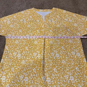 Amazon Yellow and White Floral Blouse thumbnail 6