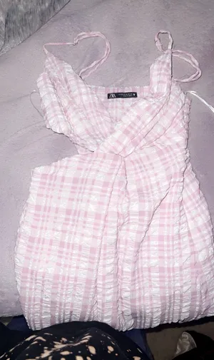 ZARA Pink Dress thumbnail 3